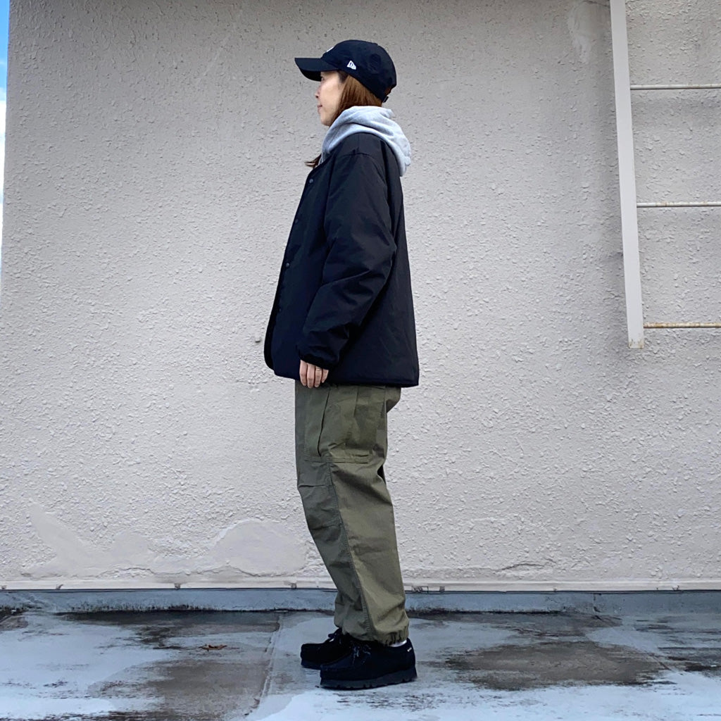 nanamica『Reversible Down Cardigan』(Black)