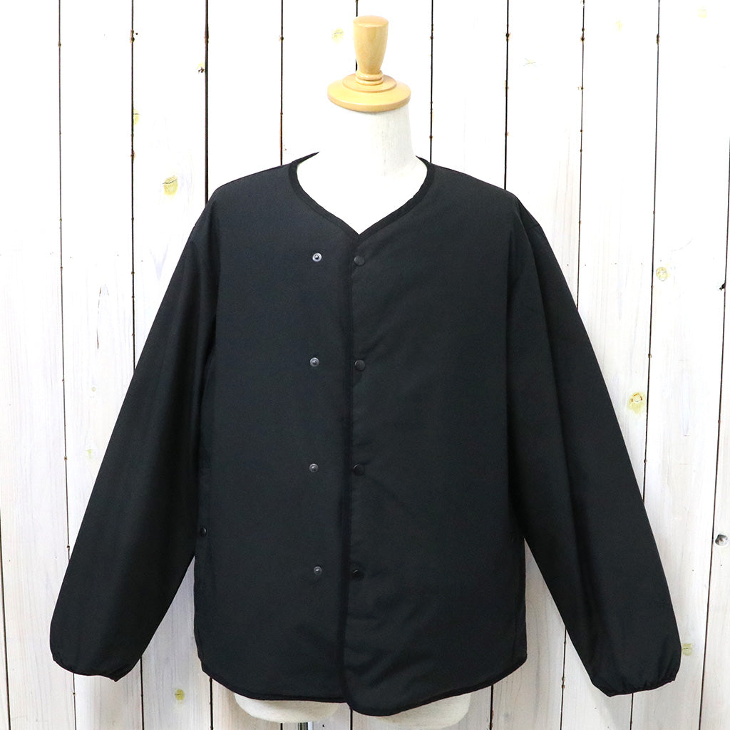nanamica『Reversible Down Cardigan』(Black)