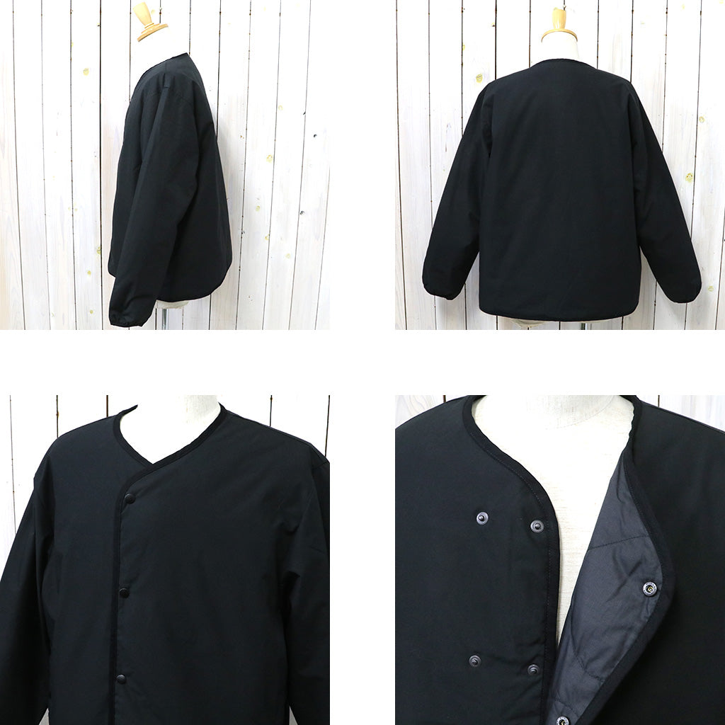nanamica『Reversible Down Cardigan』(Black)