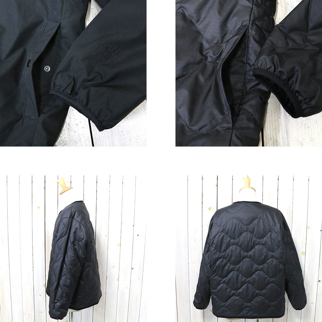 nanamica『Reversible Down Cardigan』(Black)