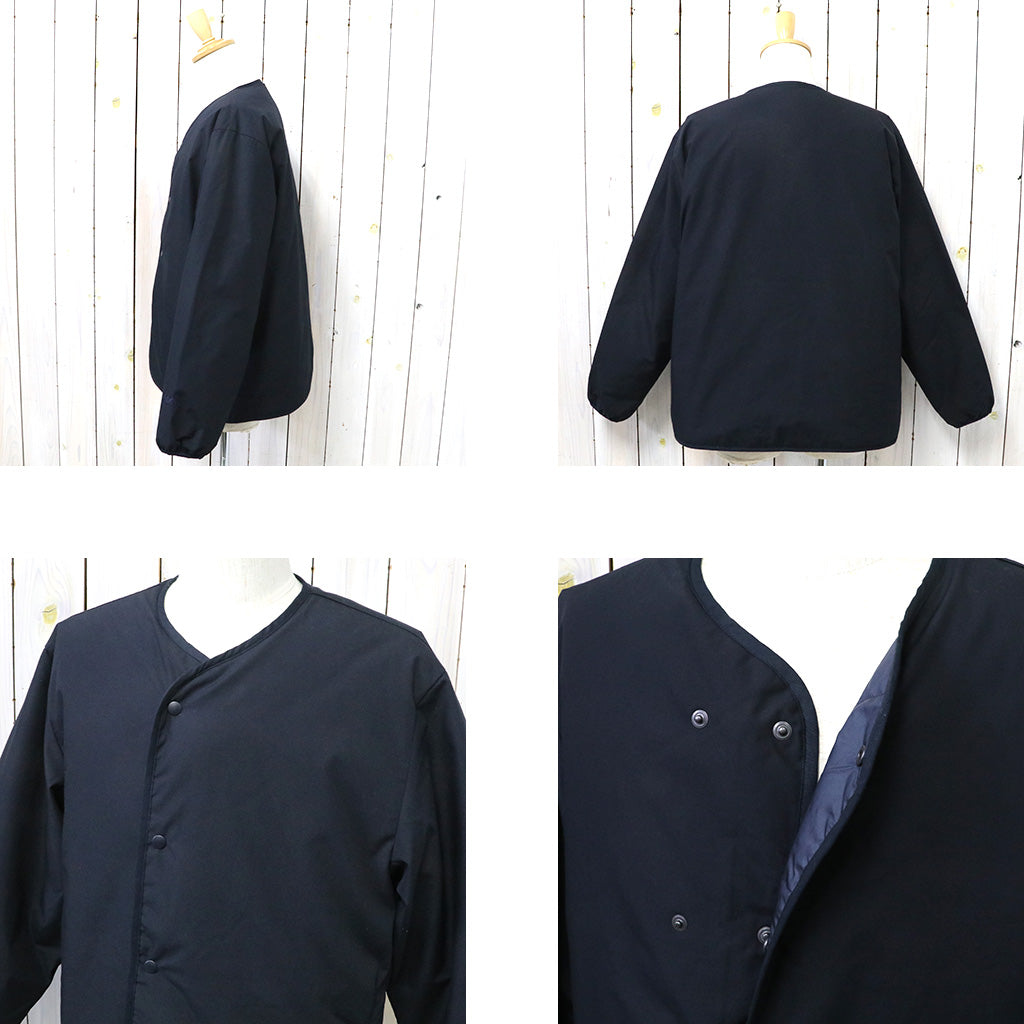 nanamica『Reversible Down Cardigan』(Navy)