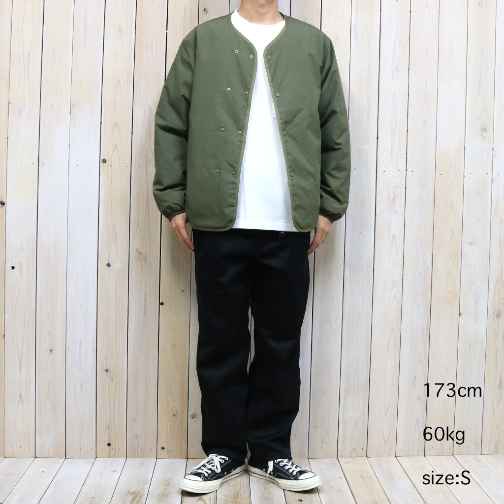 nanamica『Reversible Down Cardigan』(Khaki Beige)