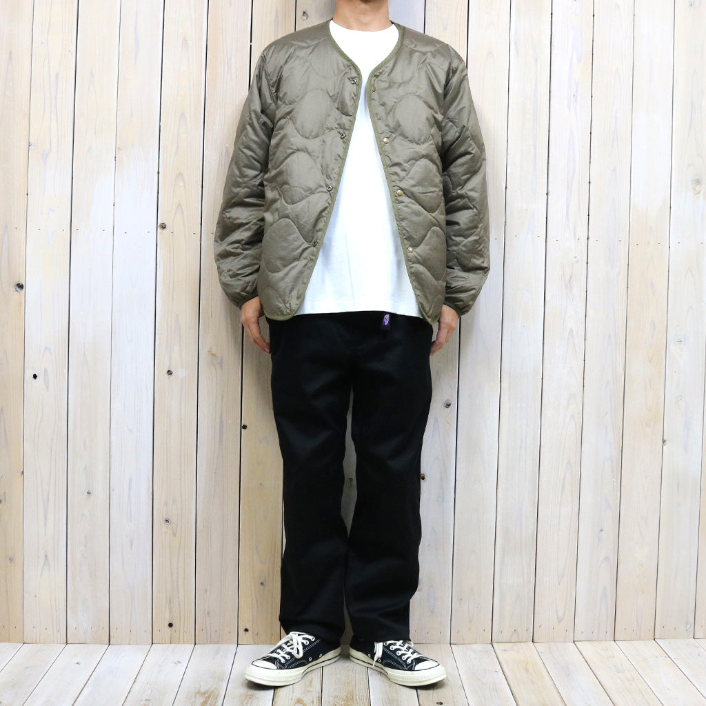 nanamica『Reversible Down Cardigan』(Khaki Beige)