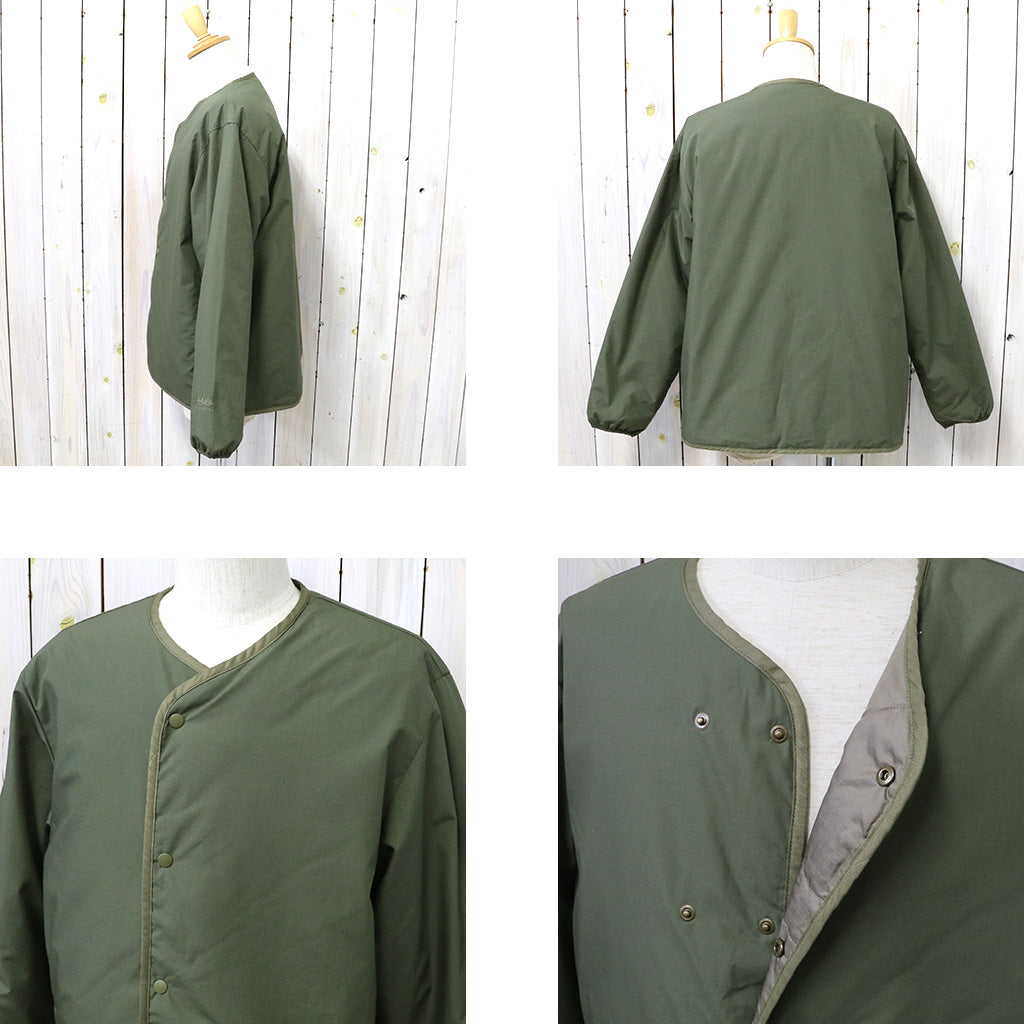 nanamica『Reversible Down Cardigan』(Khaki Beige)