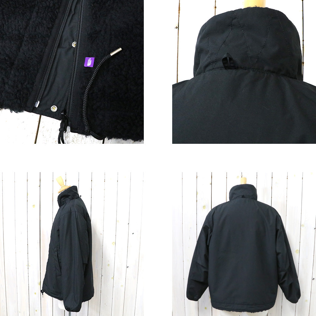 THE NORTH FACE PURPLE LABEL『Wool Boa Field Reversible Jacket』(Black)