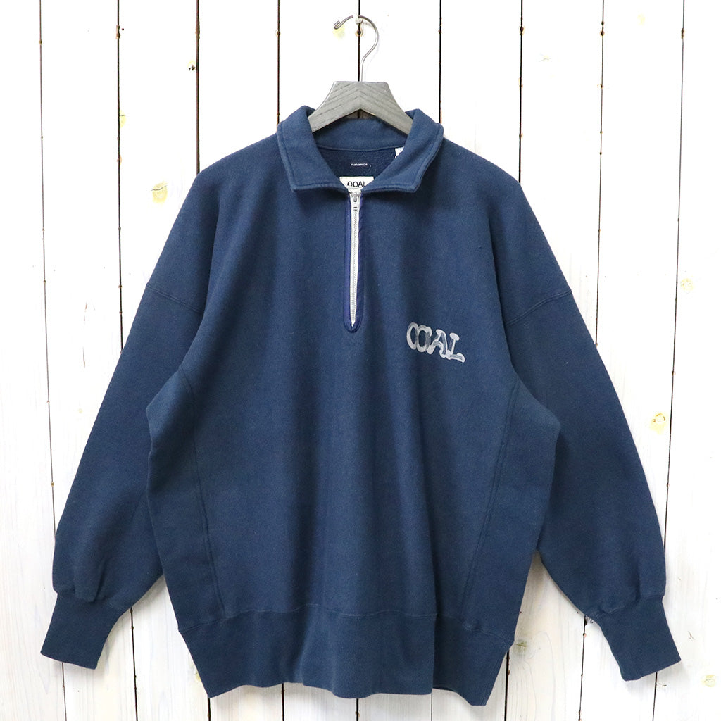 nanamica『Half Zip-Up Sweat』(Navy)