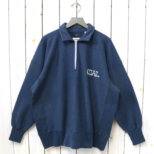 nanamica『Half Zip-Up Sweat』(Navy)