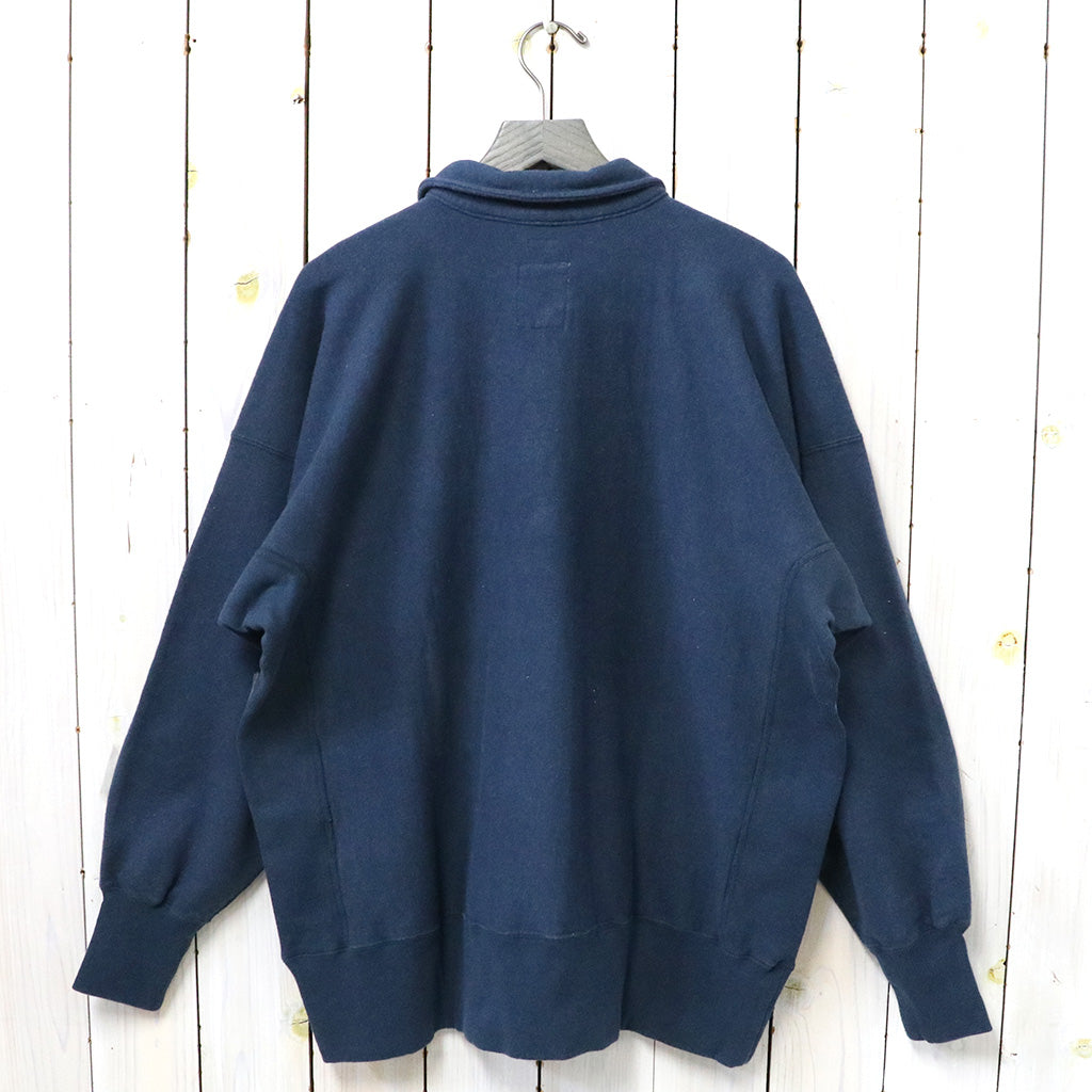 nanamica『Half Zip-Up Sweat』(Navy)
