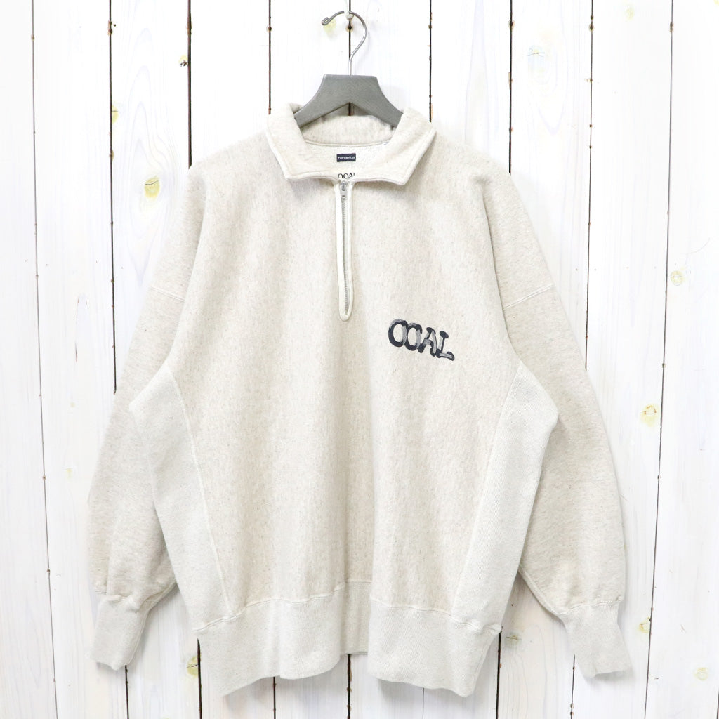 nanamica『Half Zip-Up Sweat』(Ecru)