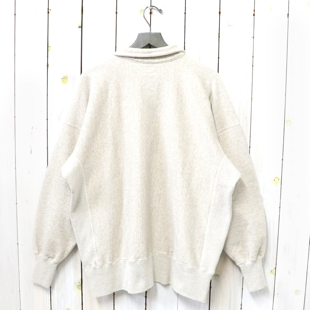 nanamica『Half Zip-Up Sweat』(Ecru)