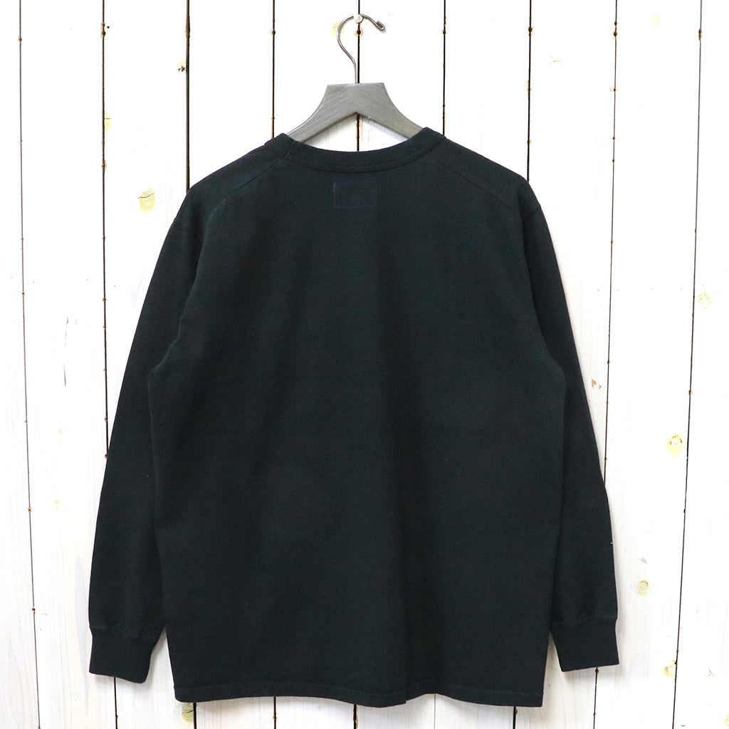 THE NORTH FACE PURPLE LABEL『7oz Long Sleeve Pocket Tee』(Black/Off White)