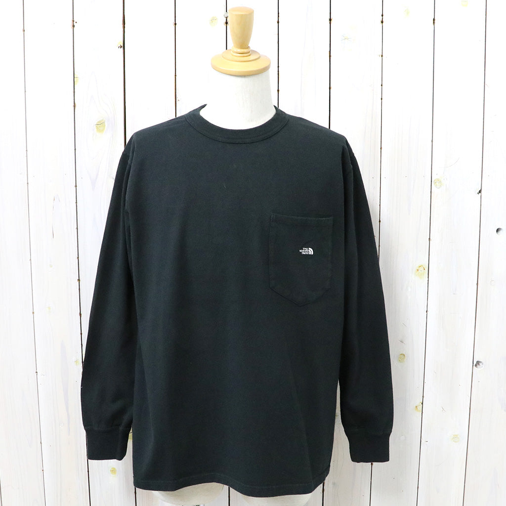 THE NORTH FACE PURPLE LABEL『7oz Long Sleeve Pocket Tee』(Black/Off White)