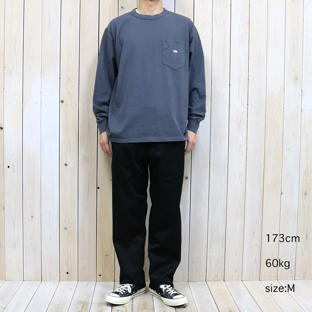 THE NORTH FACE PURPLE LABEL『7oz Long Sleeve Pocket Tee』(Asphalt Gray/Off White)