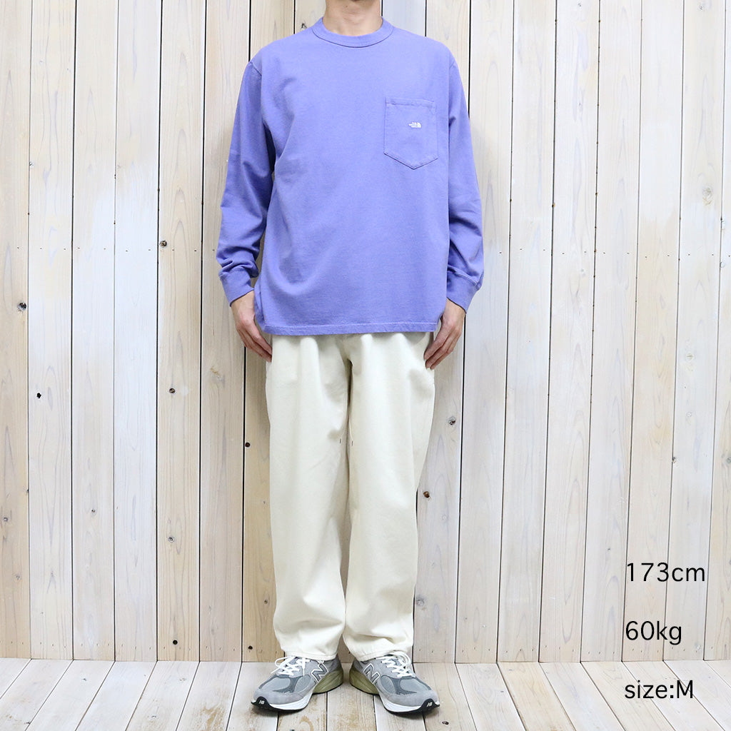 THE NORTH FACE PURPLE LABEL『7oz Long Sleeve Pocket Tee』(Smokey Purple/Off White)