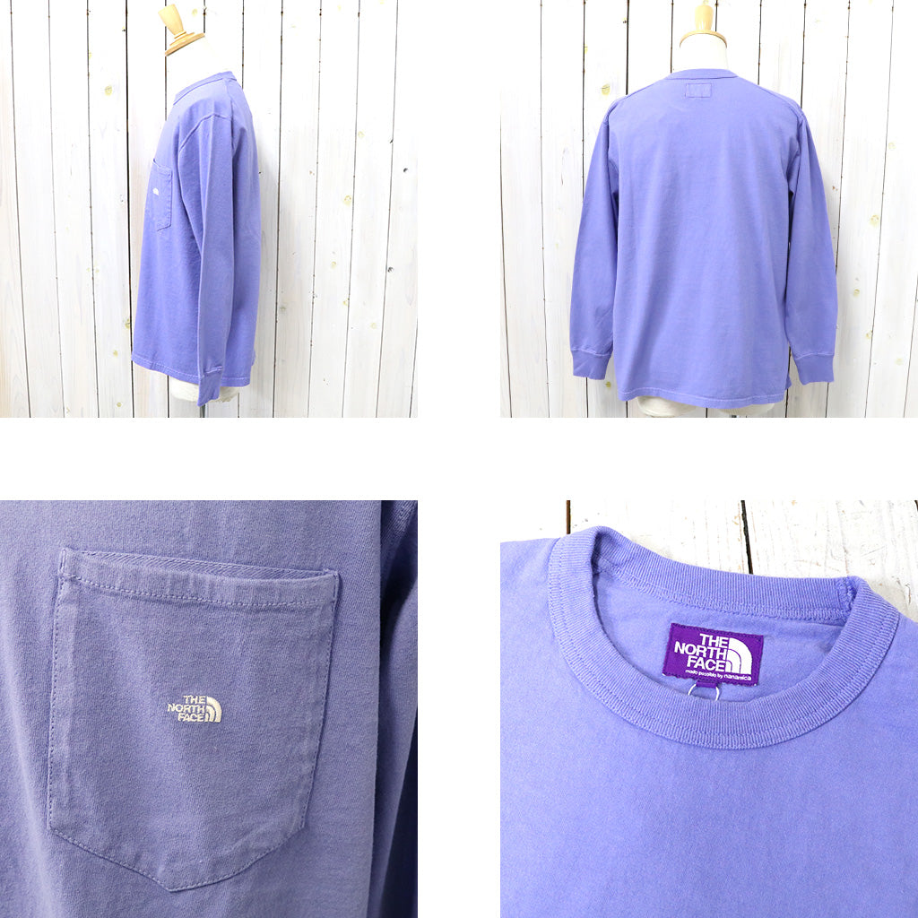 THE NORTH FACE PURPLE LABEL『7oz Long Sleeve Pocket Tee』(Smokey Purple/Off White)
