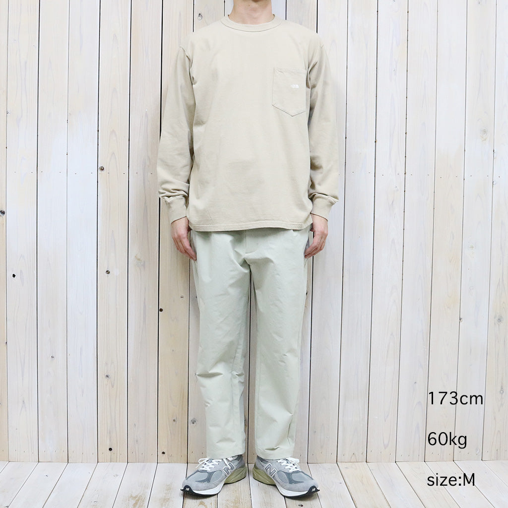 THE NORTH FACE PURPLE LABEL『7oz Long Sleeve Pocket Tee』(Beige/Off White)