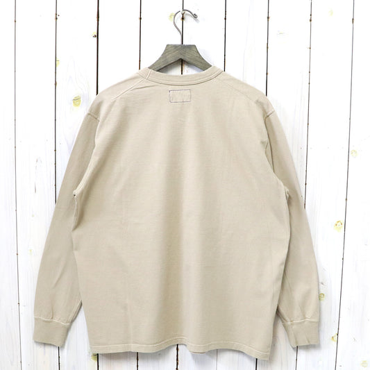 THE NORTH FACE PURPLE LABEL『7oz Long Sleeve Pocket Tee』(Beige/Off White)