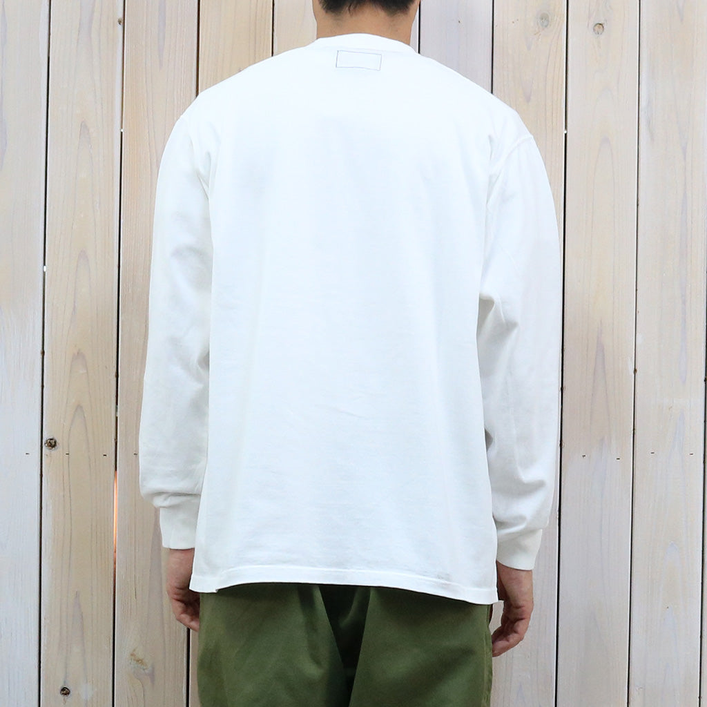 THE NORTH FACE PURPLE LABEL『7oz Long Sleeve Pocket Tee』(Off White/Purple)