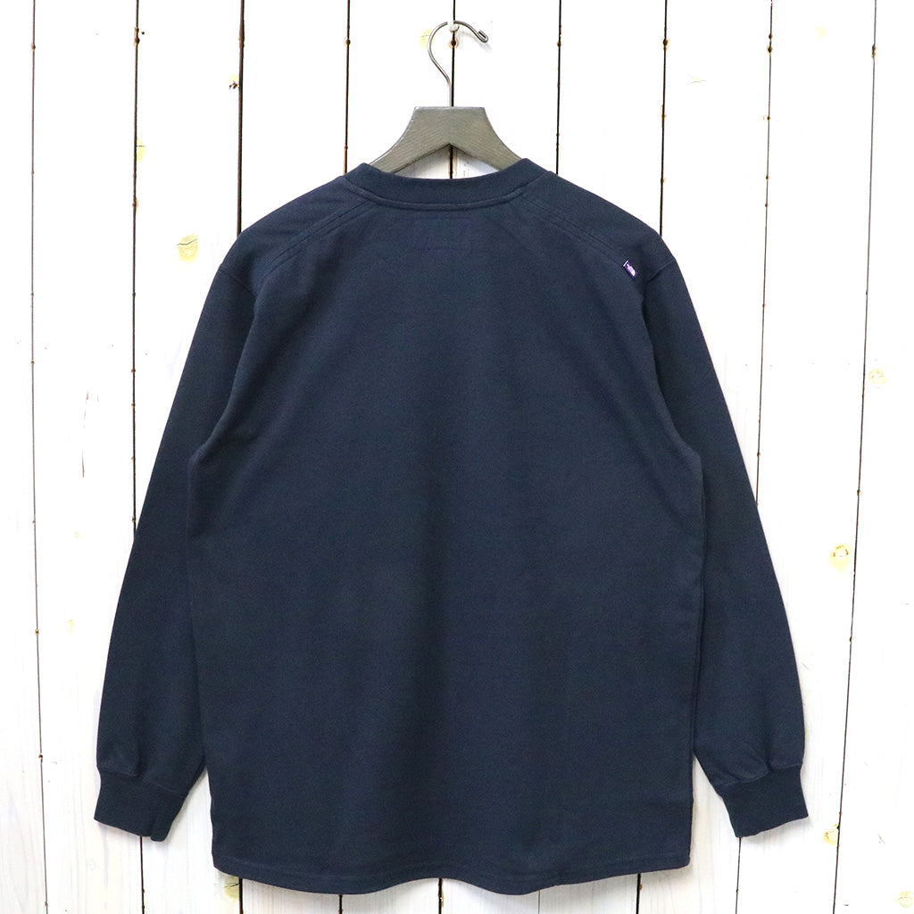 THE NORTH FACE PURPLE LABEL『Field Long Sleeve Tee』(Navy)