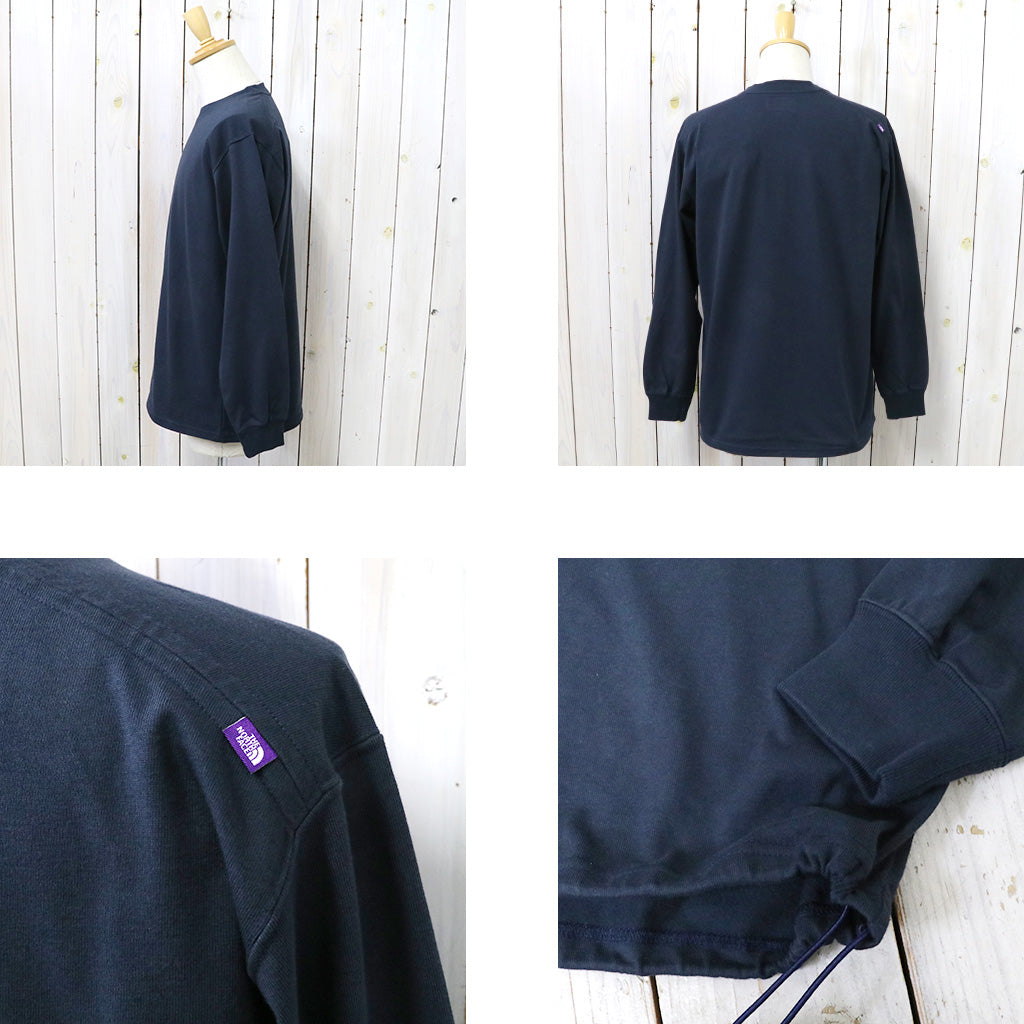 THE NORTH FACE PURPLE LABEL『Field Long Sleeve Tee』(Navy)
