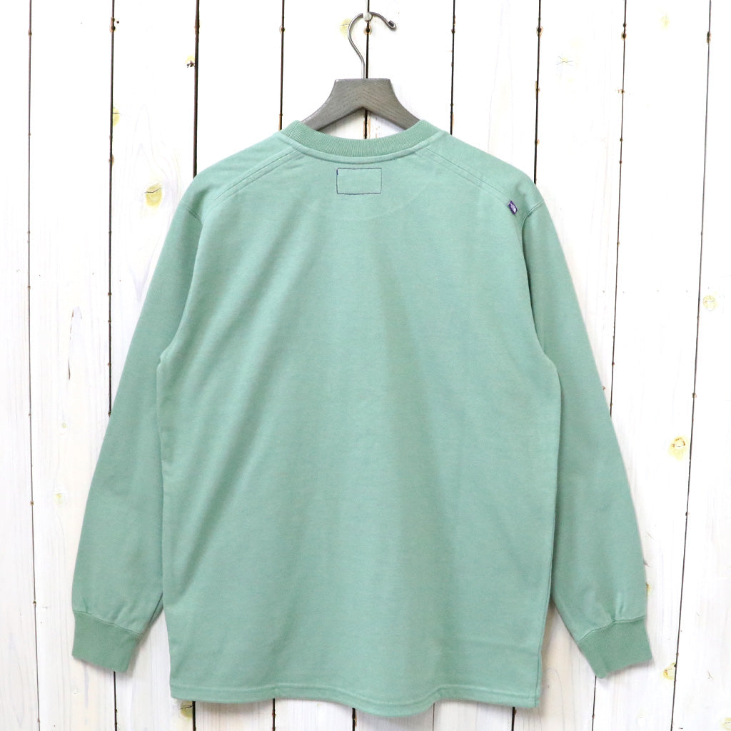 THE NORTH FACE PURPLE LABEL『Field Long Sleeve Tee』(Mint Green)