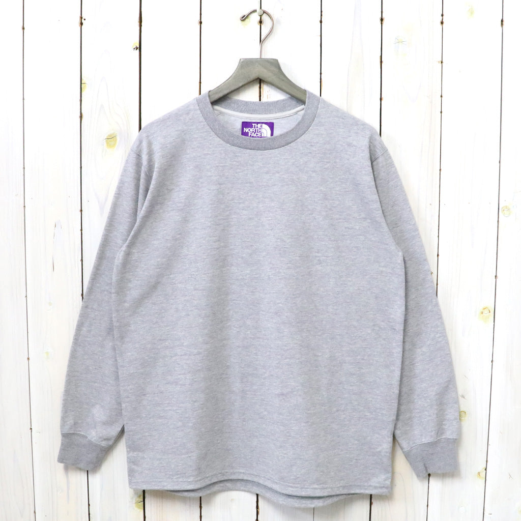 THE NORTH FACE PURPLE LABEL『Field Long Sleeve Tee』(Mix Gray)