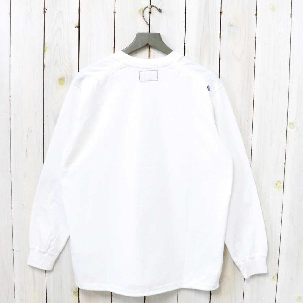 THE NORTH FACE PURPLE LABEL『Field Long Sleeve Tee』(White)