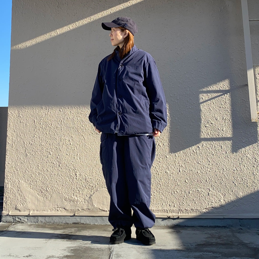 nanamica『Band Collar Jacket』(Marine Navy) – Reggieshop