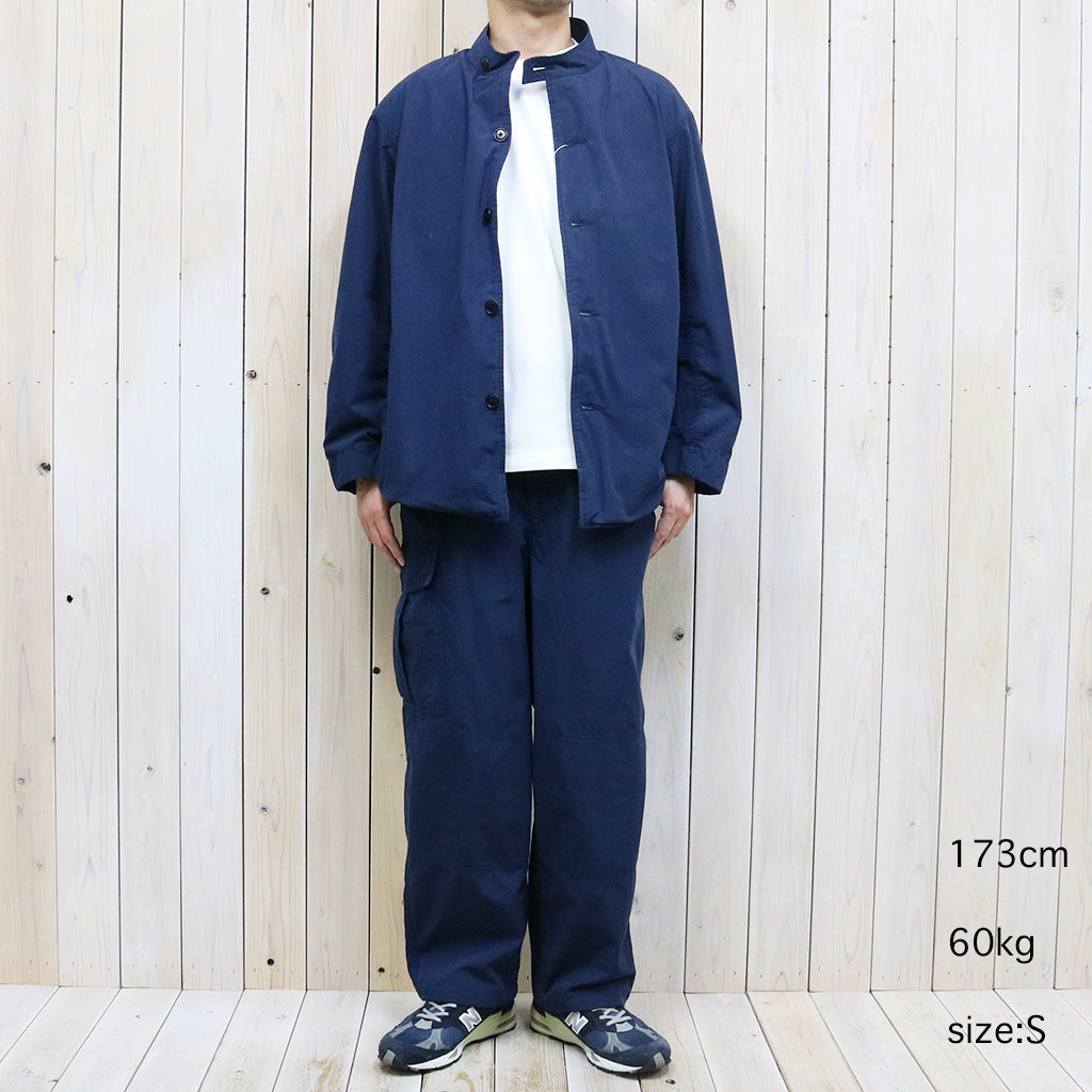 nanamica『Band Collar Jacket』(Marine Navy)