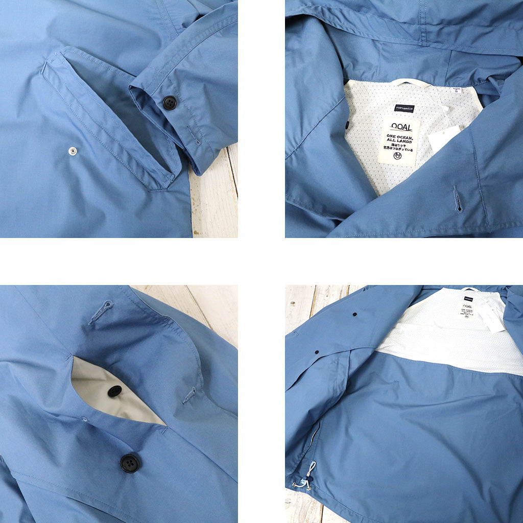nanamica『Hooded Jacket』(Sax)