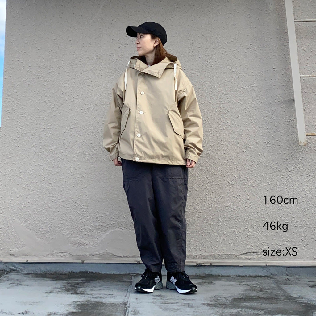 nanamica『Hooded Jacket』(Sand Beige)