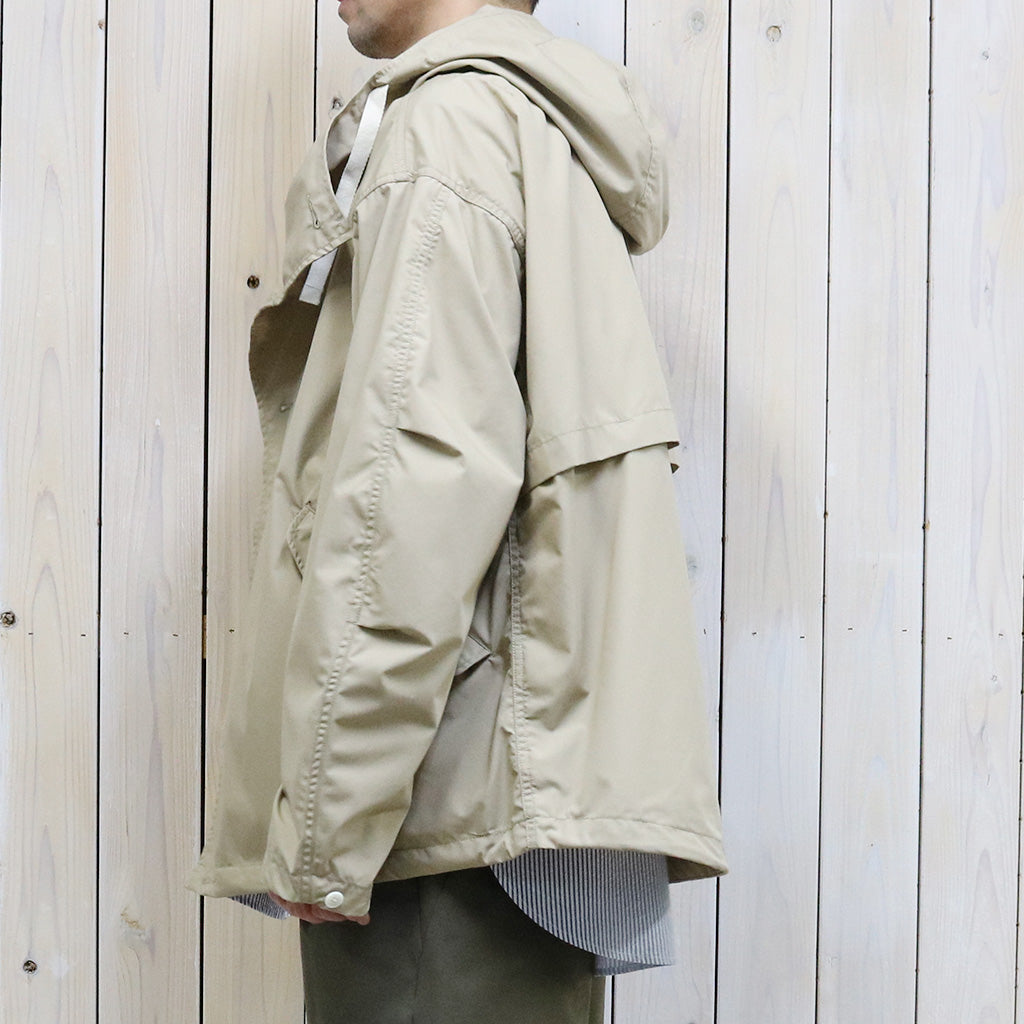 nanamica『Hooded Jacket』(Sand Beige)