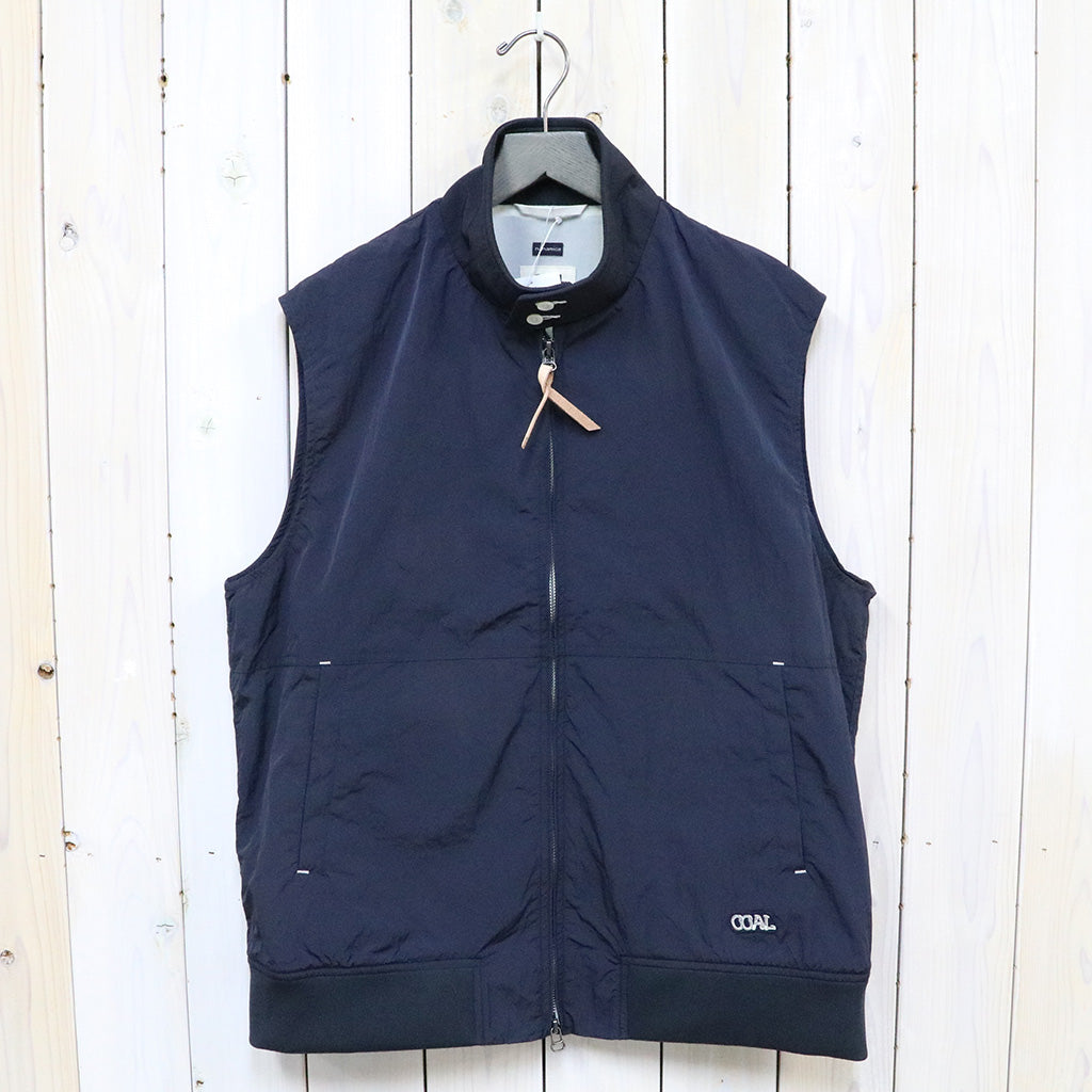 nanamica『Zip Up Wind Vest』(Dark Navy) – Reggieshop