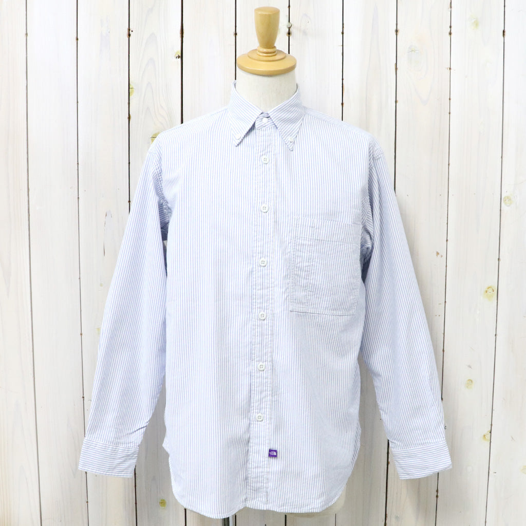 THE NORTH FACE PURPLE LABEL『Button Down Striped Field Shirt』(Sax)