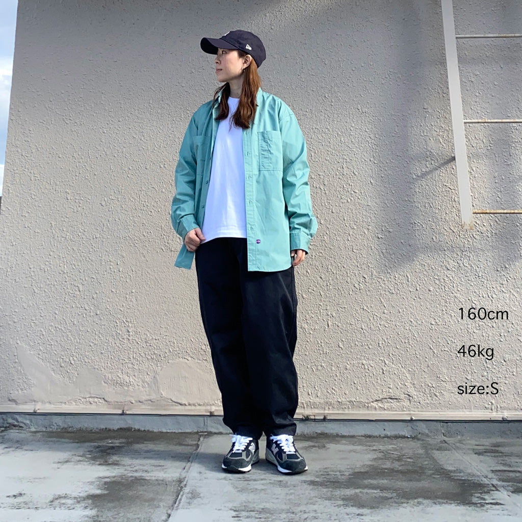 THE NORTH FACE PURPLE LABEL『Double Pocket Field Work Shirt』(Mint Green)