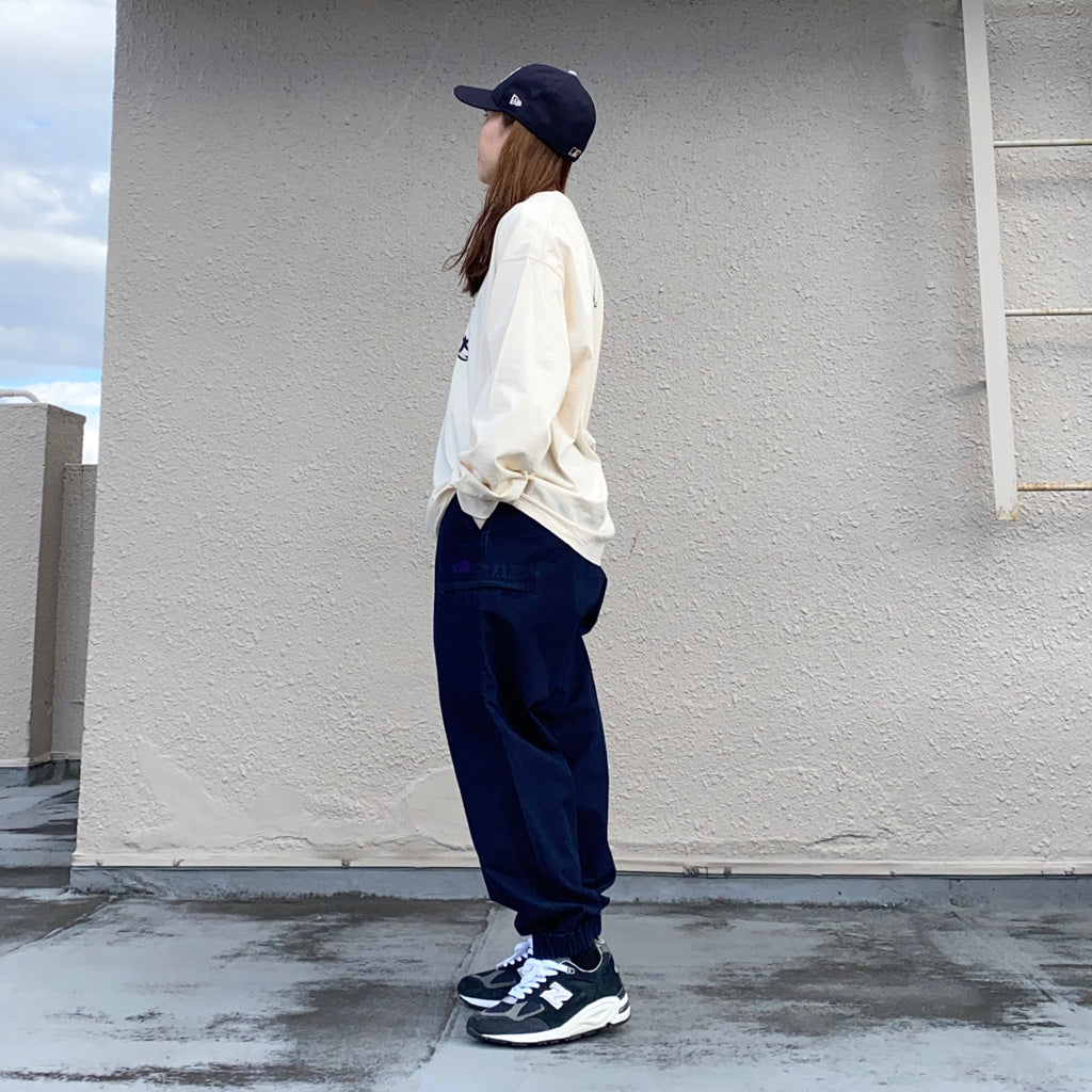 nanamica『OOAL L/S Graphic Tee』(Ecru)