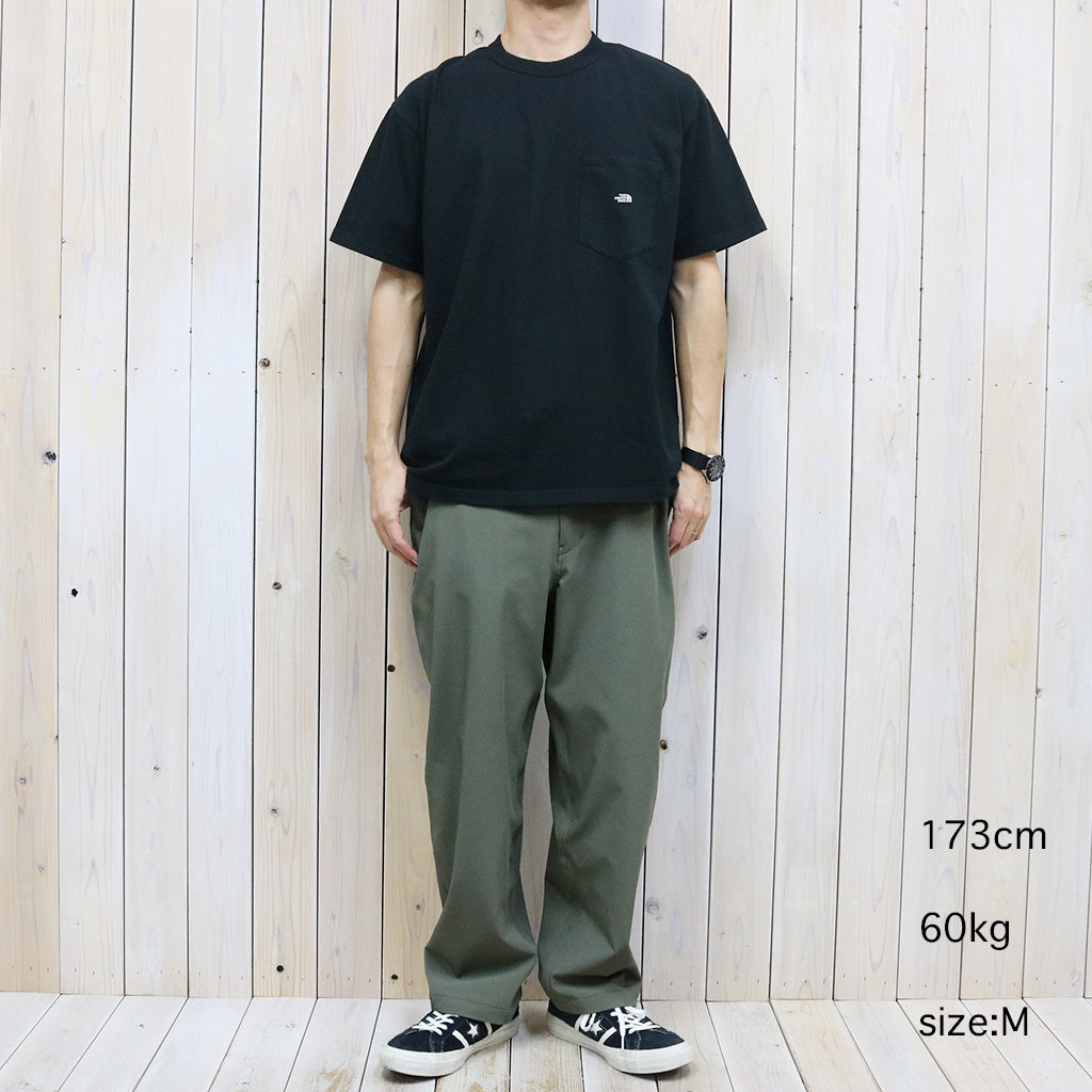 THE NORTH FACE PURPLE LABEL『7oz Pocket Tee』(Black/Off White)