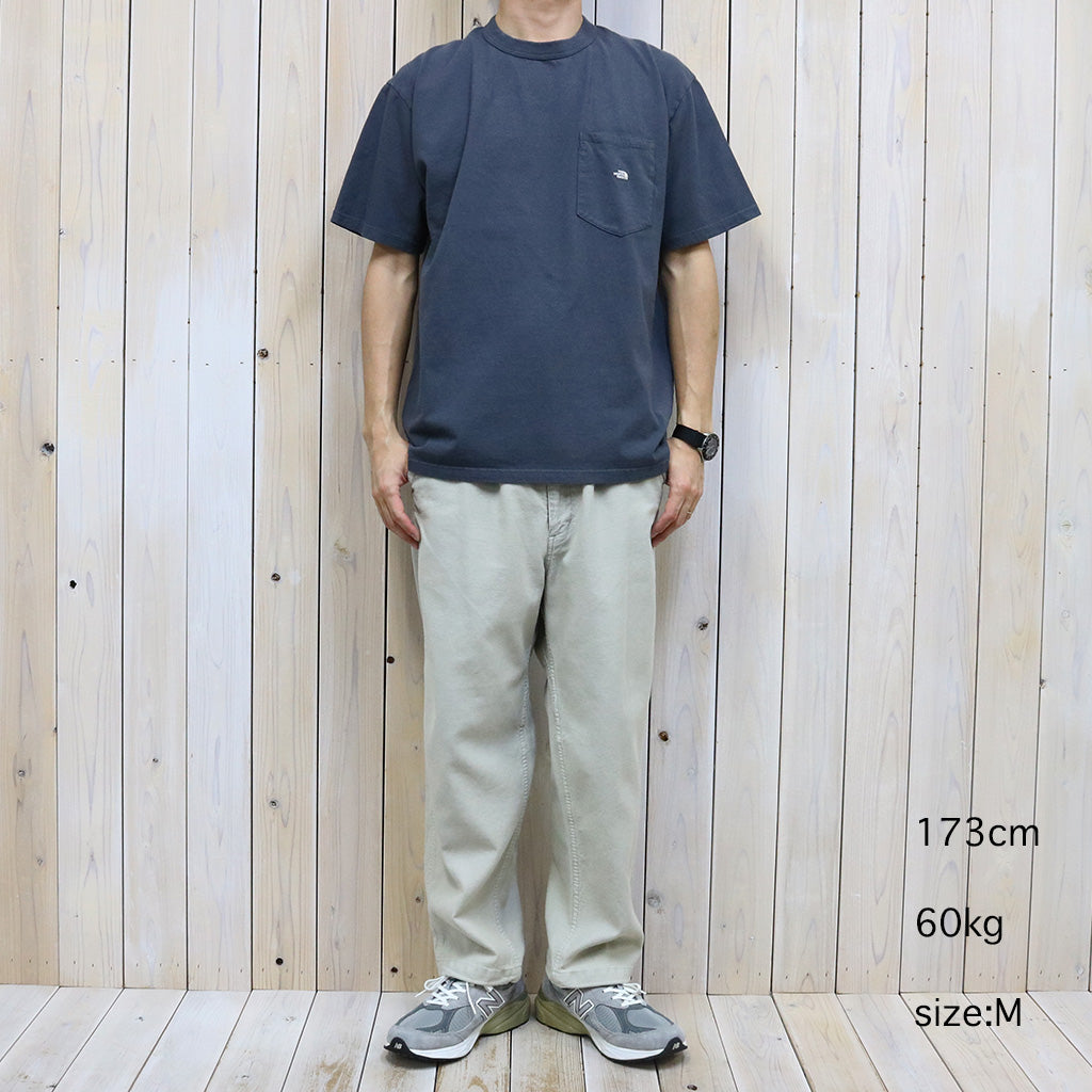 THE NORTH FACE PURPLE LABEL『7oz Pocket Tee』(Asphalt Gray/Off White)