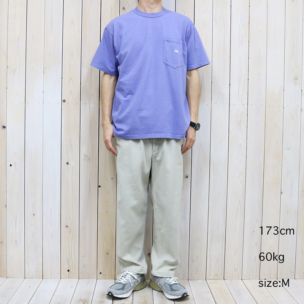 THE NORTH FACE PURPLE LABEL『7oz Pocket Tee』(Smokey Purple/Off White)