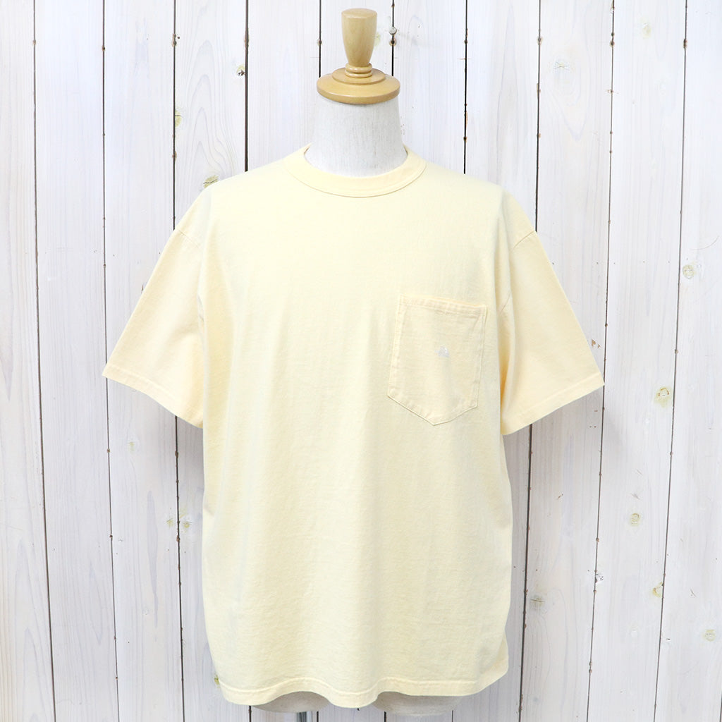 THE NORTH FACE PURPLE LABEL『7oz Pocket Tee』(Butter/Off White)