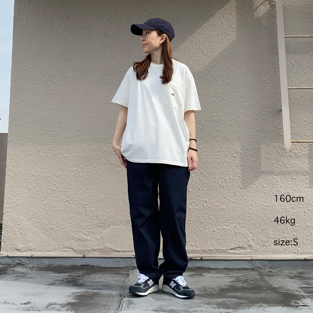THE NORTH FACE PURPLE LABEL『7oz Pocket Tee』(Off White/Purple)