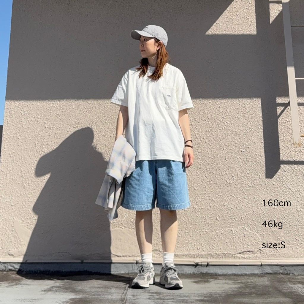 THE NORTH FACE PURPLE LABEL『7oz Pocket Tee』(Off White/Purple)