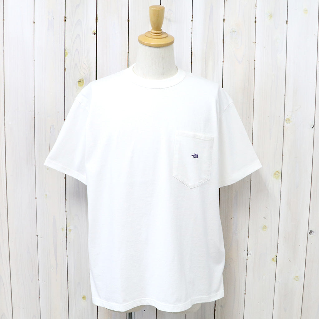 THE NORTH FACE PURPLE LABEL『7oz Pocket Tee』(Off White/Purple)