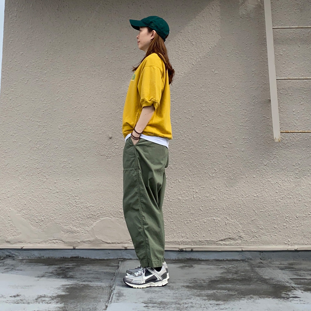 THE NORTH FACE PURPLE LABEL『Field Short Sleeve Sweatshirt』(Mustard)