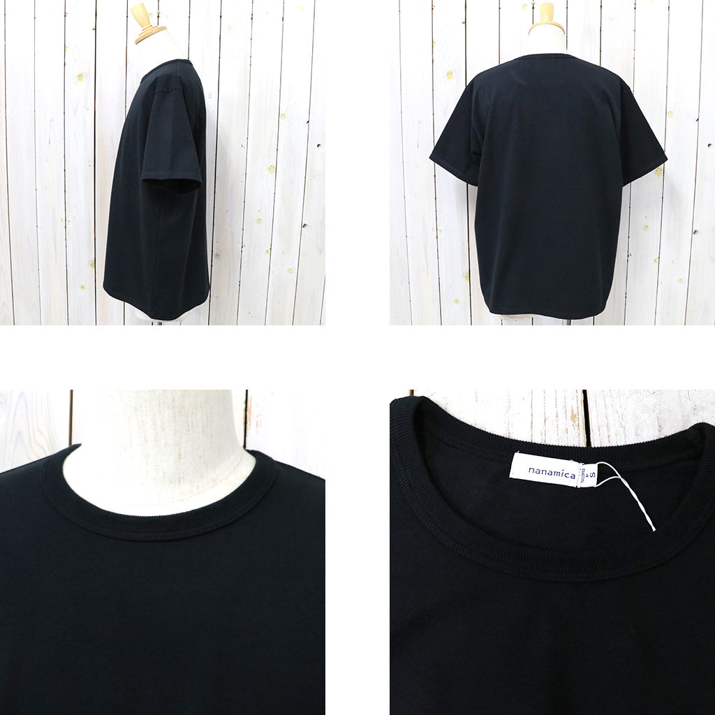 nanamica『COOLMAX Jersey Tee』(Black)