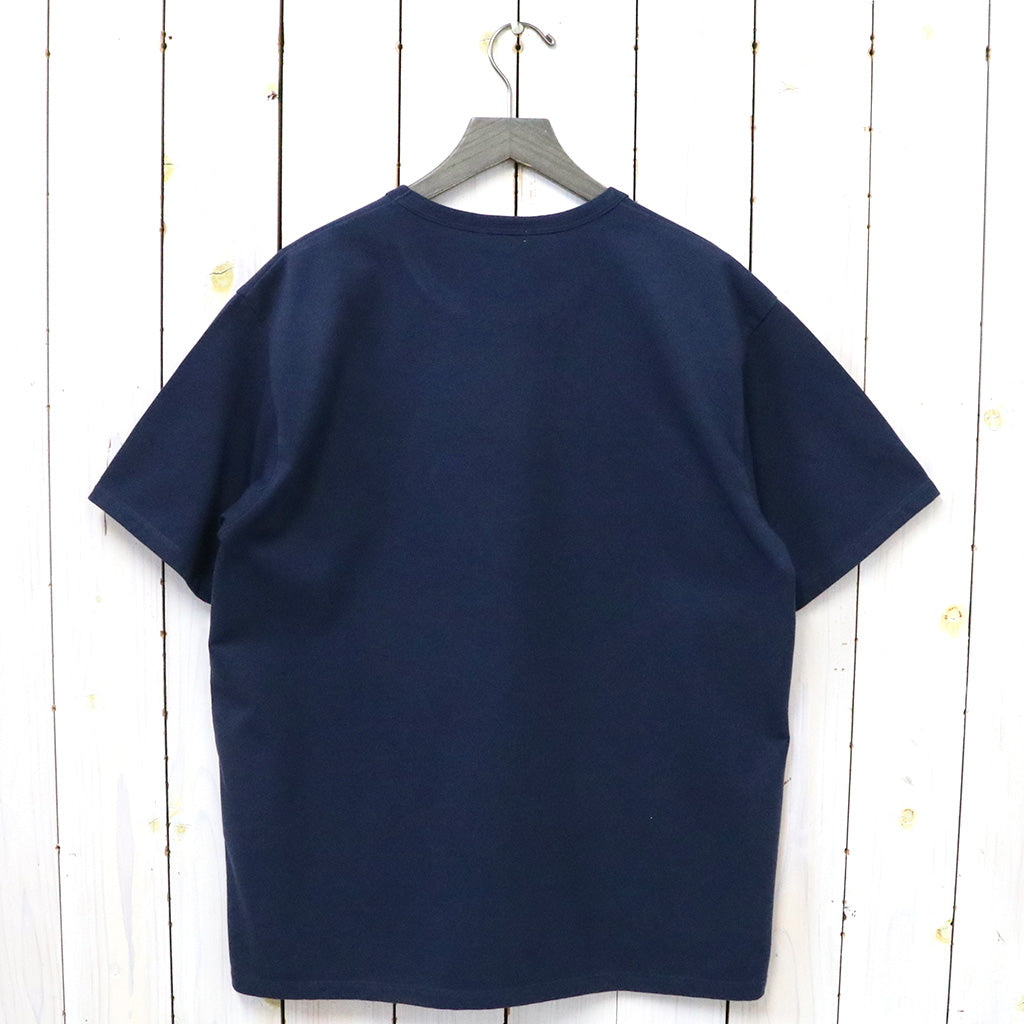 nanamica『COOLMAX Jersey Tee』(Navy)
