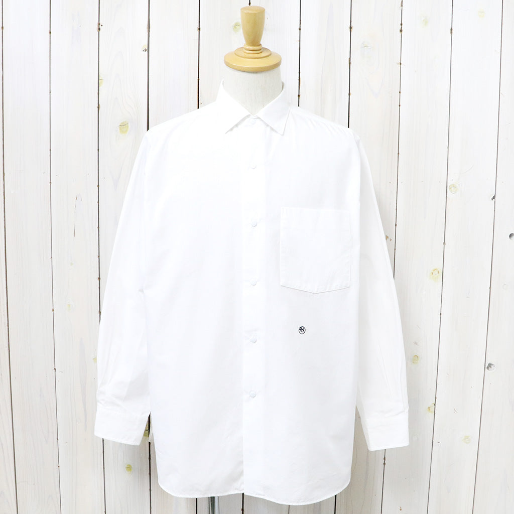 nanamica『Regular Collar Wind Shirt』(Off White)