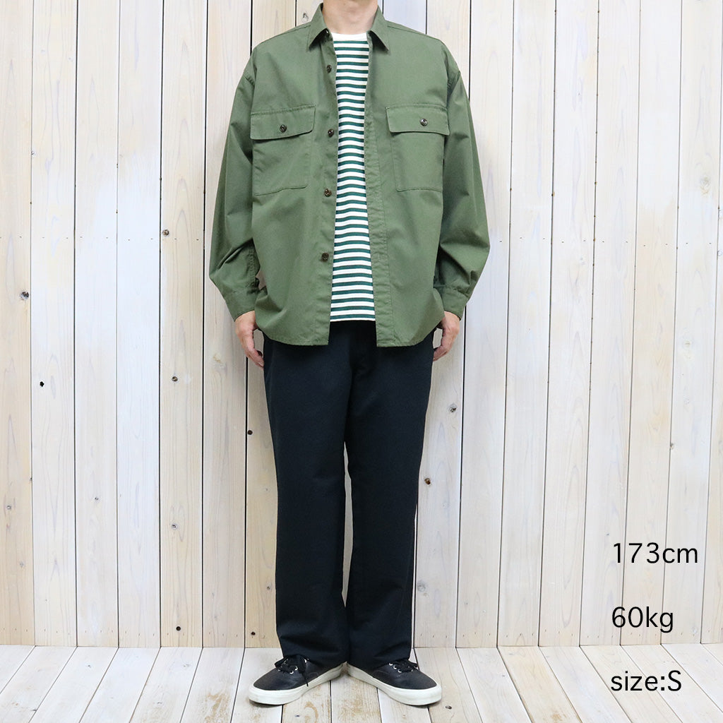 【SALE40%OFF】nanamica『Utility Light Wind Shirt』(Light Khaki)