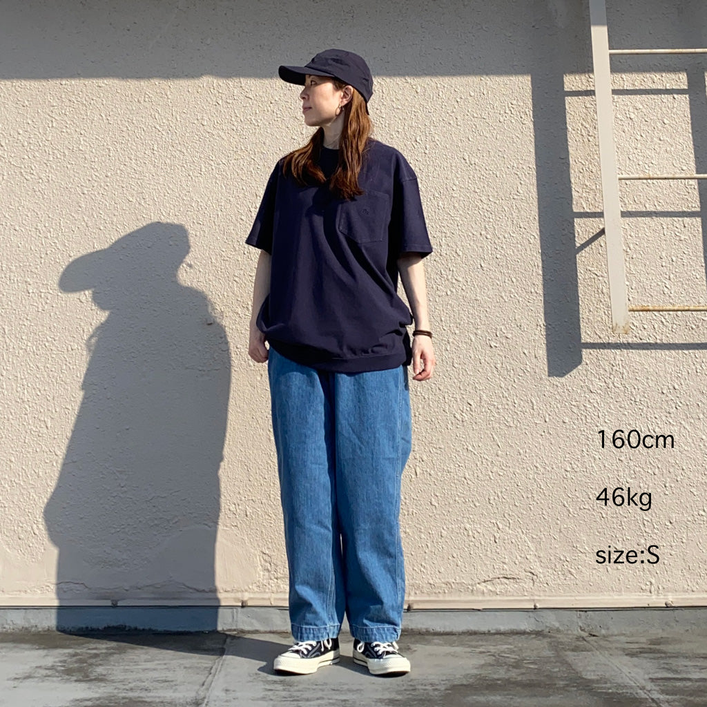 THE NORTH FACE PURPLE LABEL『High Bulky Pocket Tee』(Navy)