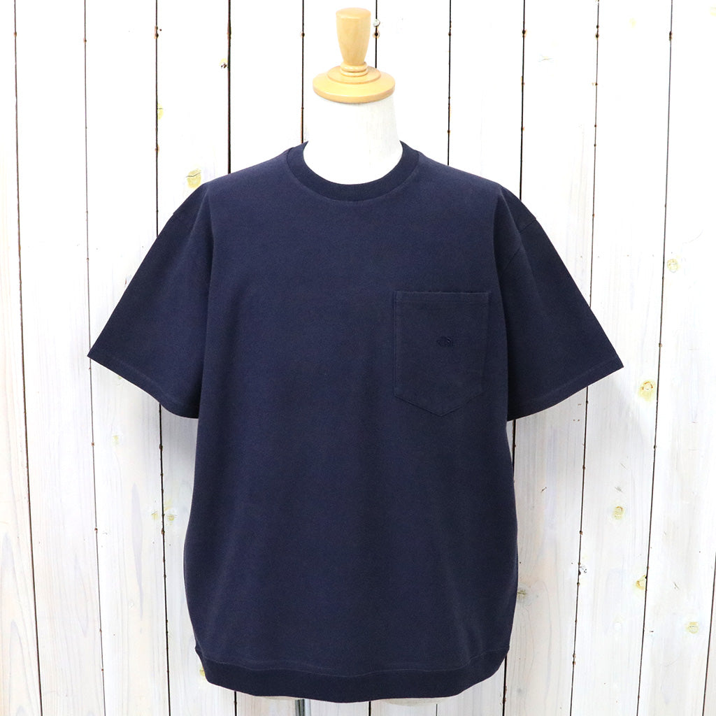 THE NORTH FACE PURPLE LABEL『High Bulky Pocket Tee』(Navy)